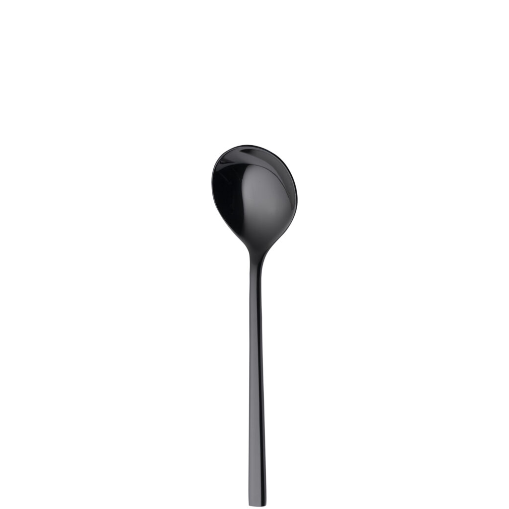 Montreux Black PVD - Soup spoon - Sola Hospitality